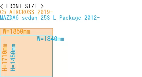 #C5 AIRCROSS 2019- + MAZDA6 sedan 25S 
L Package 2012-